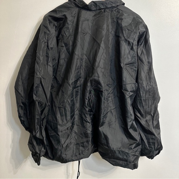 RARE Vintage Mattel Toys Jacket Windbreaker Zip Up Black & Red Large/extra Large - Picture 8 of 12